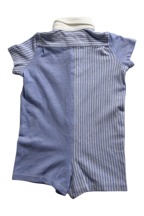 A Blue Rompers from Ralph Lauren in size 6-12M for boy. (Back View)