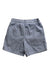 A Blue Shorts from The Little White Company in size 6-12M for boy. (Back View)