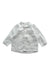 A White Long Sleeve Shirts from Tartine et Chocolat in size 6-12M for boy. (Front View)