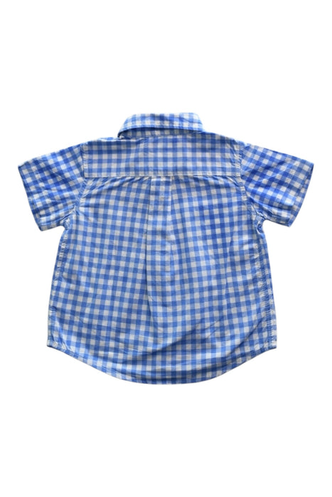 A Blue Short Sleeve Shirts from Ralph Lauren in size 3-6M for boy. (Back View)