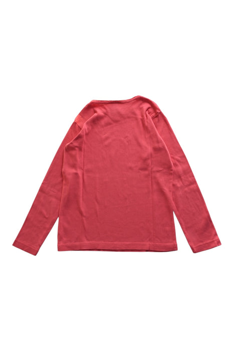 A Pink Long Sleeve Tops from Frugi in size 8Y for girl. (Back View)