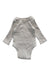 A Grey Long Sleeve Bodysuits from Mamas & Papas in size 0-3M for girl. (Back View)
