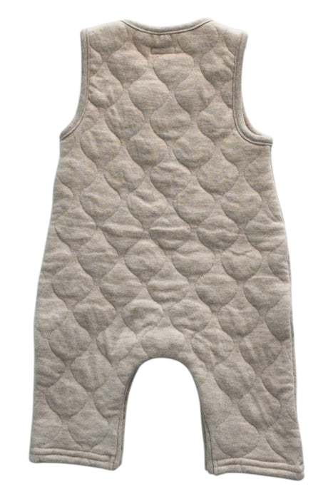 A Beige Long Overalls from Mamas & Papas in size 0-3M for neutral. (Back View)