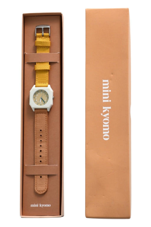 A Yellow Watches from Mini Kyomo in size 6T for neutral. (Back View)