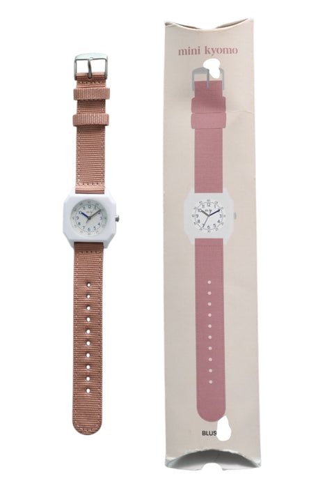 A White Watches from Mini Kyomo in size 6T for neutral. (Back View)