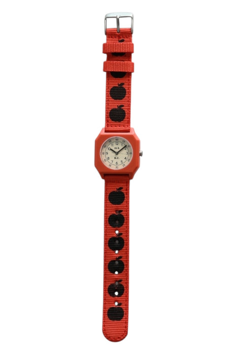 A Red Watches from Mini Kyomo in size 6T for neutral. (Front View)