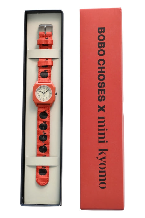 A Red Watches from Mini Kyomo in size 6T for neutral. (Back View)