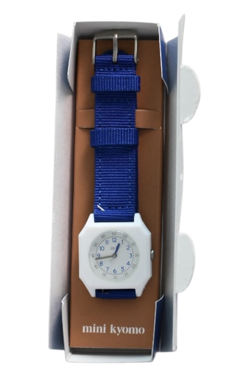 A Blue Watches from Mini Kyomo in size 7Y for neutral. (Back View)