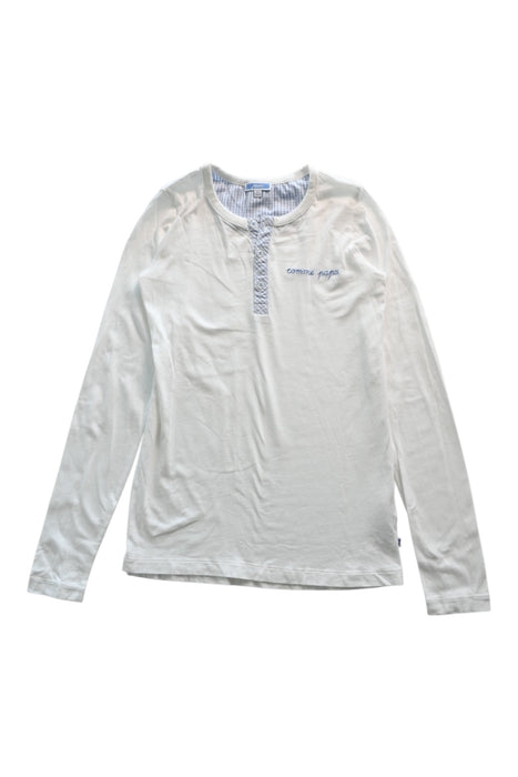 A White Separates from Jacadi in size 12Y for boy. (Front View)