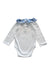 A White Long Sleeve Bodysuits from Jacadi in size 6-12M for girl. (Back View)