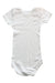 A White Short Sleeve Bodysuits from Petit Bateau in size 18-24M for girl. (Back View)