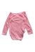A Pink Long Sleeve Bodysuits from Petit Bateau in size 6-12M for girl. (Back View)