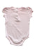A Pink Short Sleeve Bodysuits from Ralph Lauren in size 3-6M for girl. (Back View)