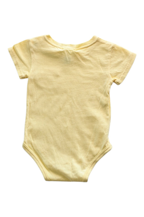 A Yellow Short Sleeve Bodysuits from Ralph Lauren in size 3-6M for boy. (Back View)