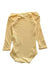 A Yellow Long Sleeve Bodysuits from Petit Bateau in size 6-12M for boy. (Back View)