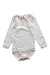 A White Long Sleeve Bodysuits from Petit Bateau in size 18-24M for girl. (Front View)