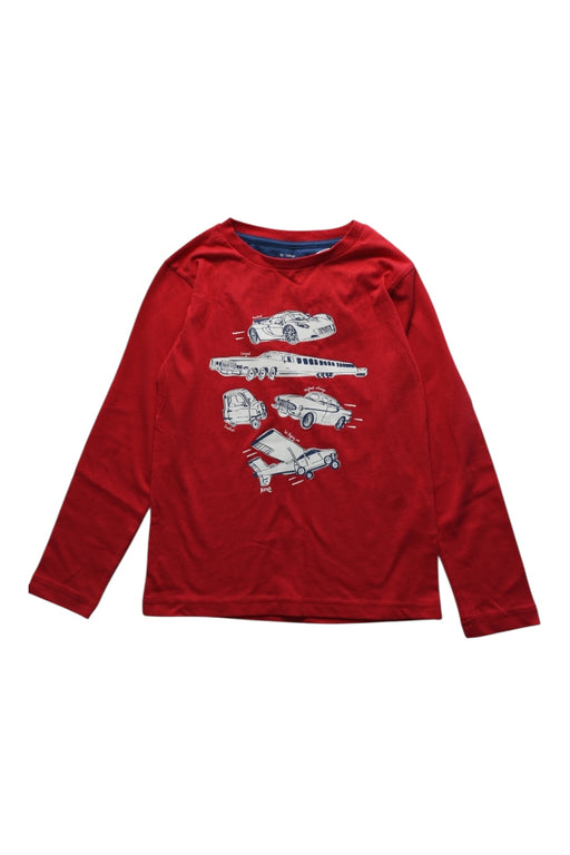 A Red Long Sleeve T Shirts from Kite in size 8Y for boy. (Front View)
