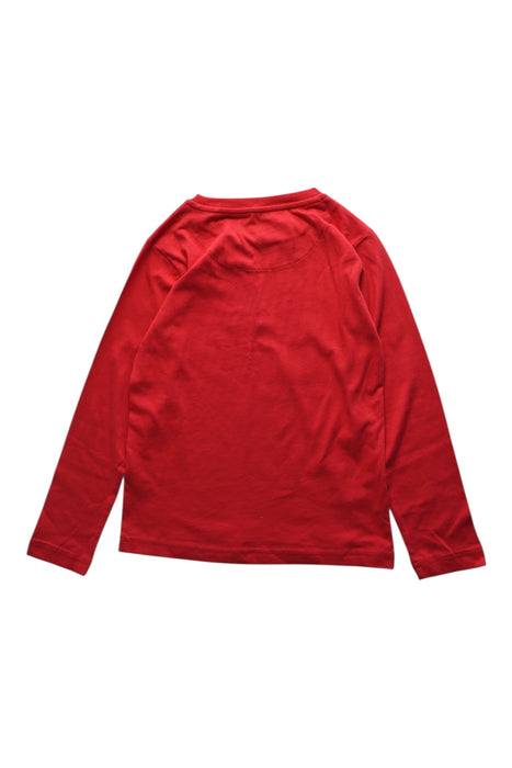 A Red Long Sleeve T Shirts from Kite in size 8Y for boy. (Back View)