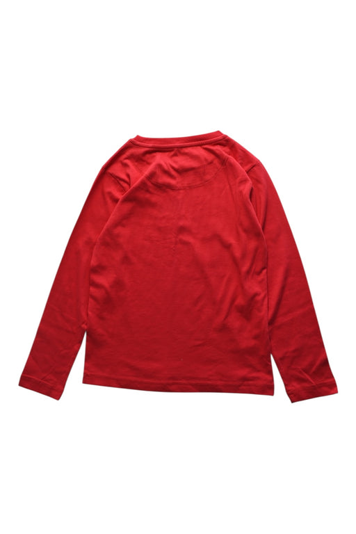 A Red Long Sleeve T Shirts from Kite in size 8Y for boy. (Back View)