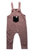 A Pink Long Overalls from Turtle Dove London in size 3T for girl. (Front View)