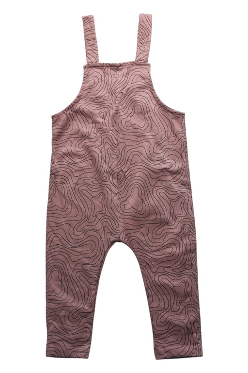 A Pink Long Overalls from Turtle Dove London in size 3T for girl. (Back View)