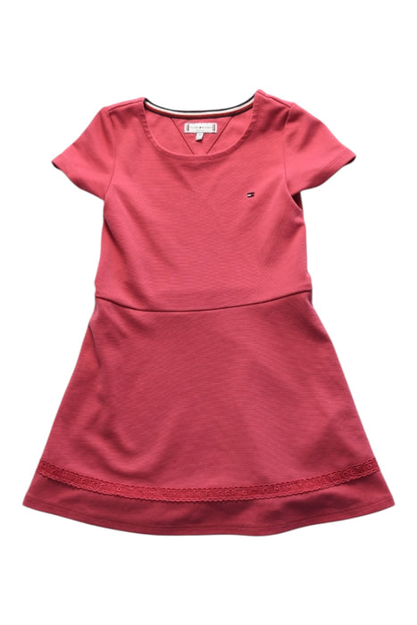 A  Short Sleeve Dresses from Tommy Hilfiger in size 4T for girl. (Front View)