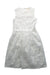 A White Sleeveless Dresses from Guess in size 10Y for girl. (Back View)