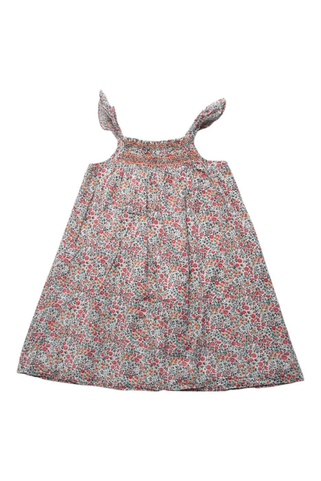 A Multicolour Sleeveless Dresses from Monoprix in size 6T for girl. (Front View)