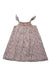 A Multicolour Sleeveless Dresses from Monoprix in size 6T for girl. (Front View)