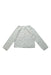 A White Cardigans from Jacadi in size 6T for girl. (Back View)