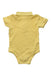 A Yellow Short Sleeve Bodysuits from Ralph Lauren in size 6-12M for boy. (Back View)
