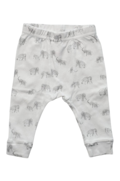 A White Casual Pants from Mamas & Papas in size 6-12M for neutral. (Front View)