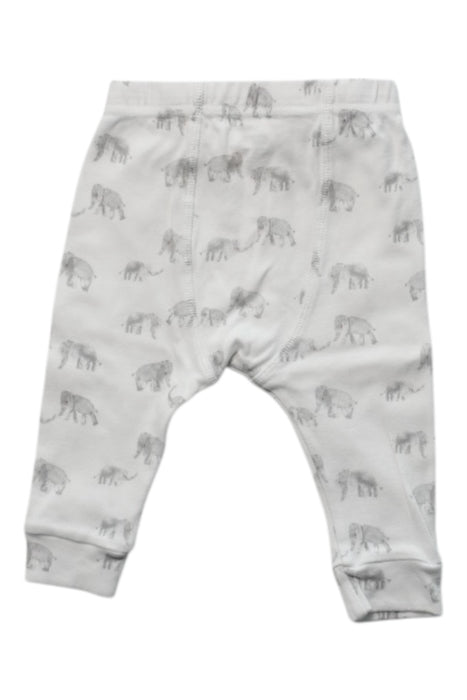 A White Casual Pants from Mamas & Papas in size 6-12M for neutral. (Back View)