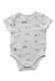 A White Short Sleeve Bodysuits from Mamas & Papas in size 0-3M for neutral. (Front View)