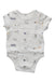 A White Short Sleeve Bodysuits from Mamas & Papas in size 0-3M for neutral. (Back View)