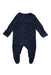 A Navy Onesies from Mamas & Papas in size 0-3M for boy. (Back View)