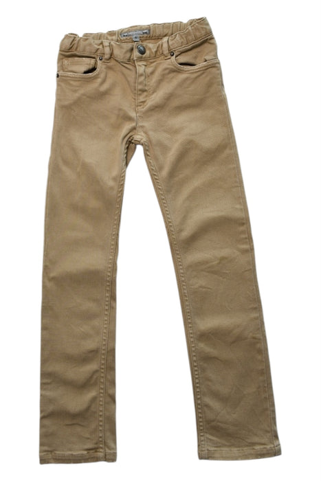 A Beige Casual Pants from Bonpoint in size 6T for neutral. (Front View)