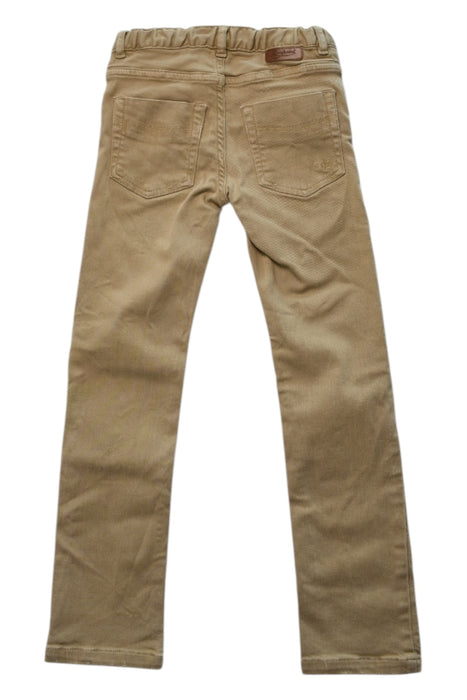 A Beige Casual Pants from Bonpoint in size 6T for neutral. (Back View)