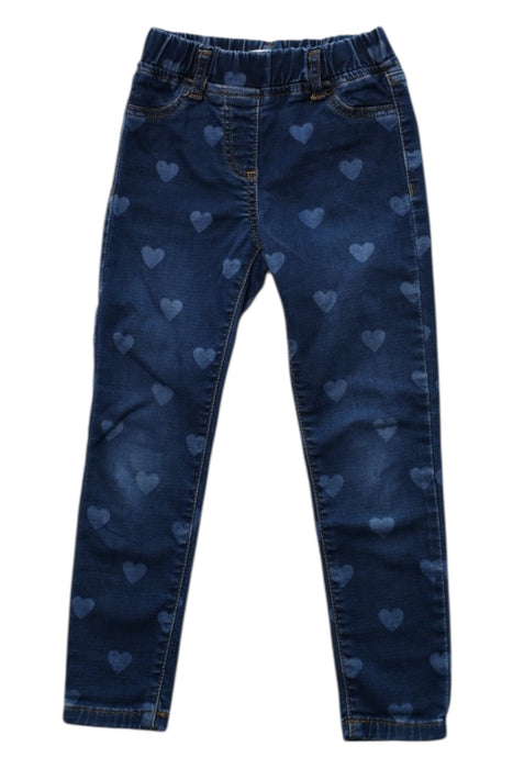 A Navy Jeggings from Boden in size 6T for girl. (Front View)