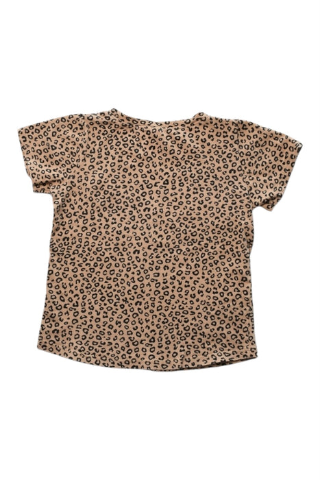 A Beige Short Sleeve T Shirts from Huxbaby in size 7Y for girl. (Back View)