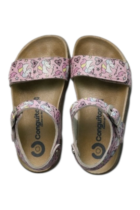 A Multicolour Sandals from Conguitos in size 5T for girl. (Front View)