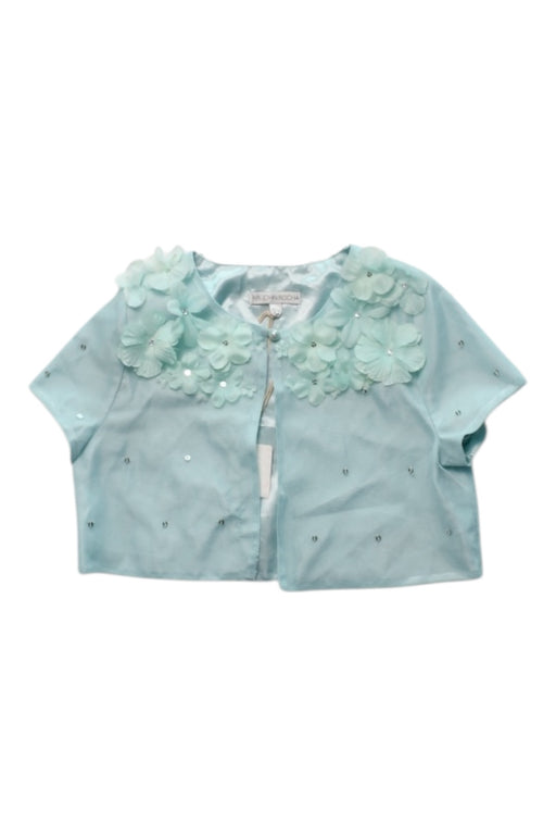 A Blue Lightweight Jackets from RJR.John Rocha in size 6T for girl. (Front View)