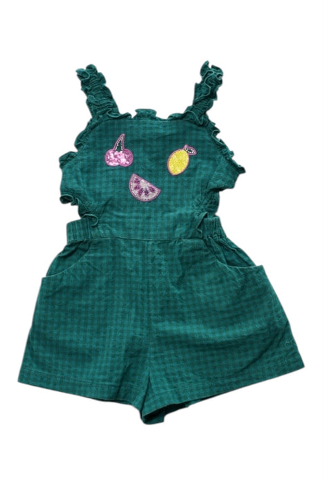 A Green Sleeveless Rompers from Country Road in size 4T for girl. (Front View)