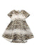 A Multicolour Short Sleeve Dresses from Roberto Cavalli in size 8Y for girl. (Front View)