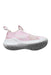 A Pink Sneakers from Nike in size 3T for girl. (Back View)
