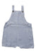 A Blue Overall Shorts from Seed in size 12-18M for boy. (Front View)