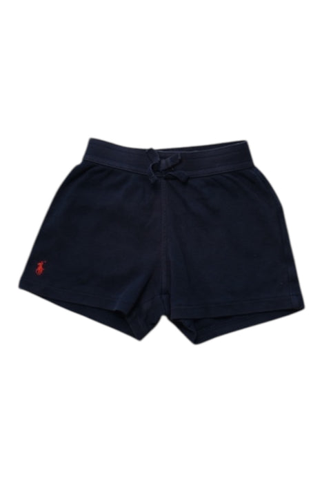A Navy Shorts from Ralph Lauren in size 6-12M for boy. (Front View)