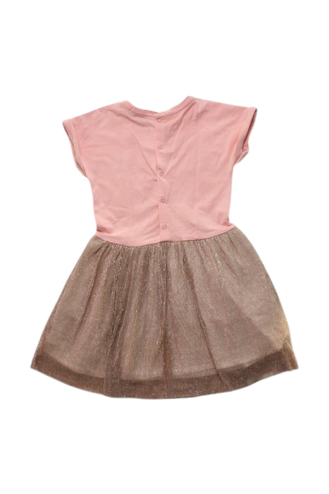 A Pink Short Sleeve Dresses from Aigner in size 2T for girl. (Back View)