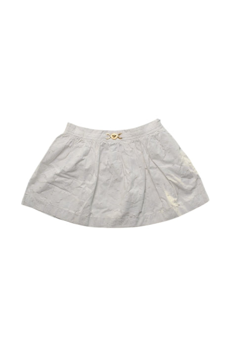 A Grey Short Skirts from Young Versace in size 5T for girl. (Front View)