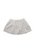 A Grey Short Skirts from Young Versace in size 5T for girl. (Front View)